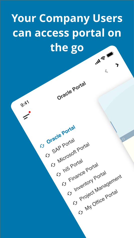 #4. Company Portal - On the go (iOS) By: hi5 Corporation