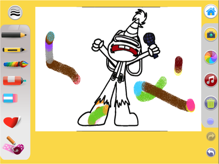 Bunzo coloring Bunny