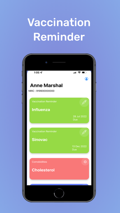 HealthPas Screenshot
