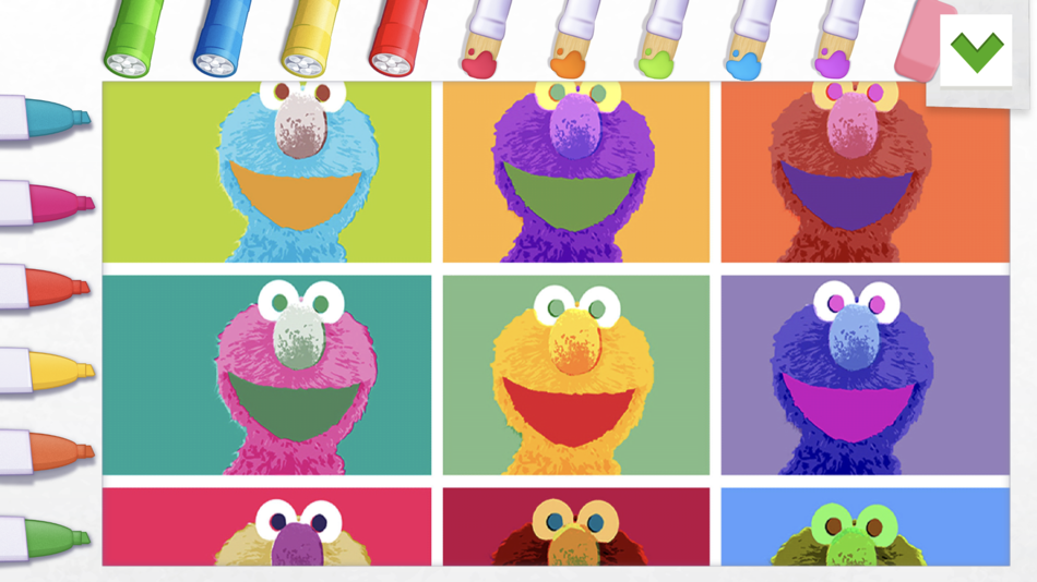 #5. Sesame Street Art Maker (iOS) By: Sesame Workshop (Apps)
