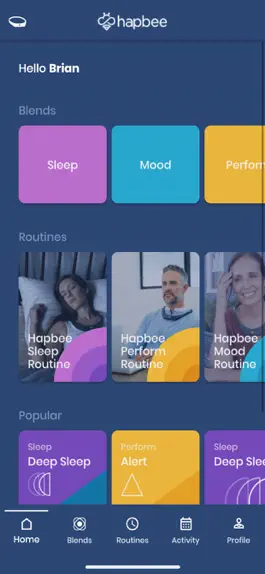 Game screenshot Hapbee Sleep & Health Wearable mod apk
