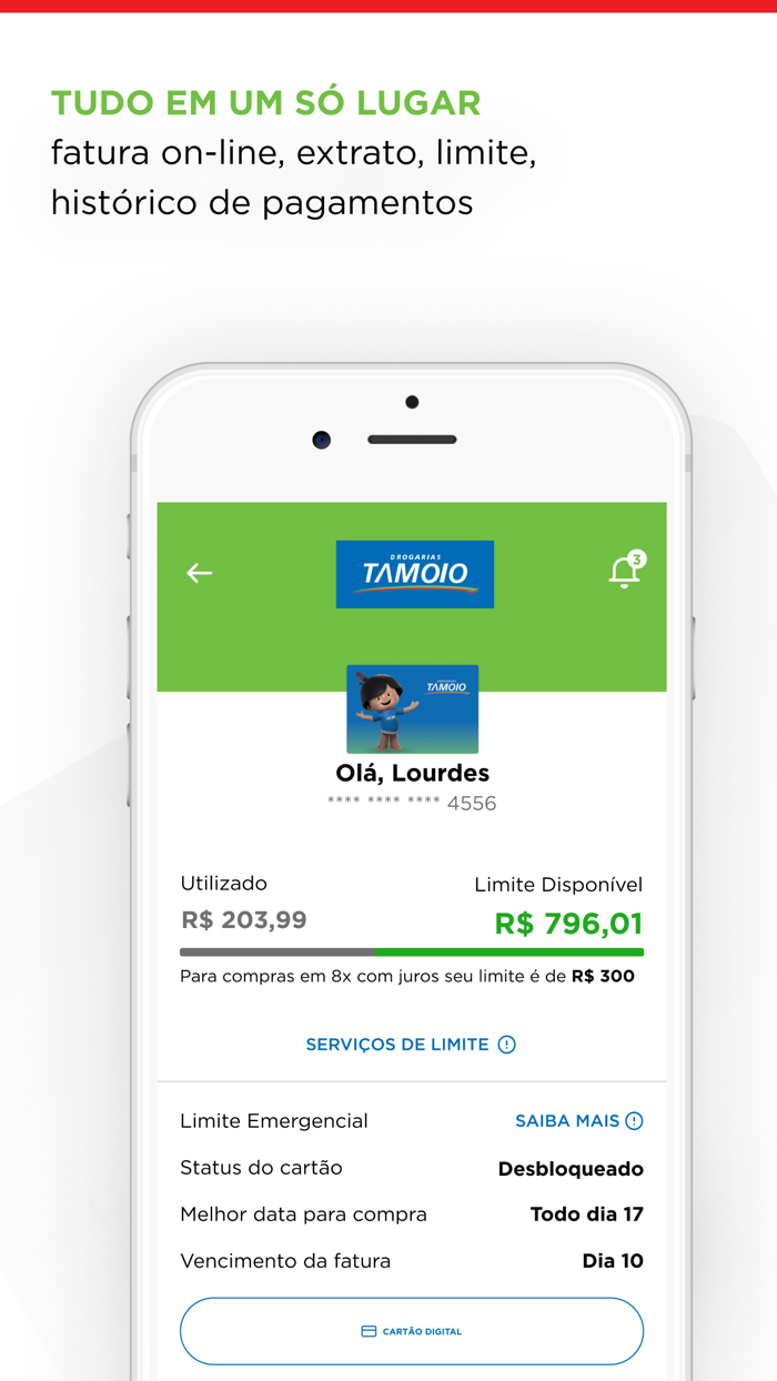 Cartão Tamoio