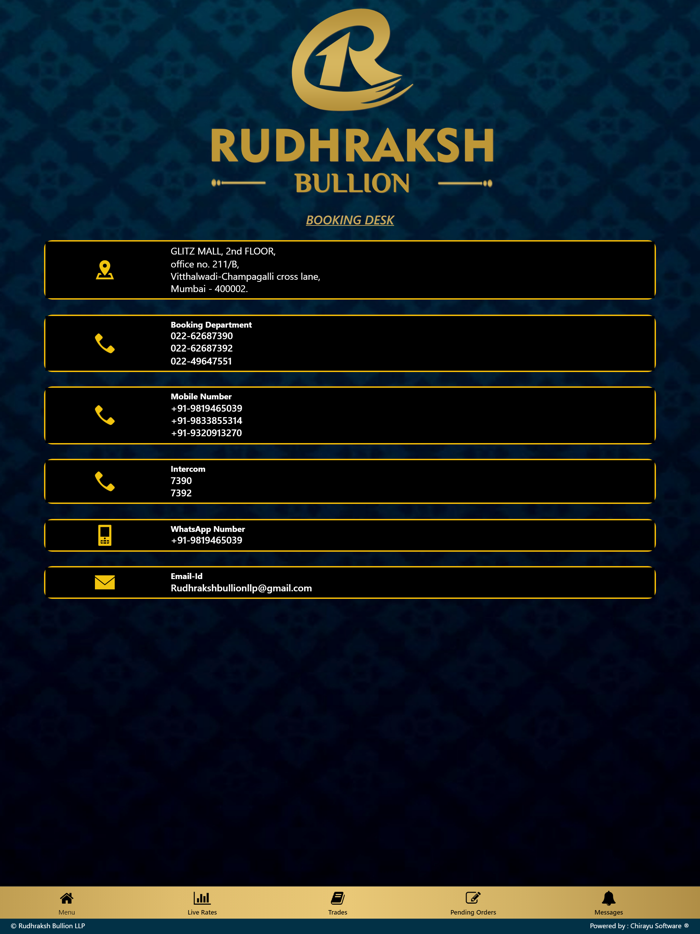 Rudhraksh Bullion Live