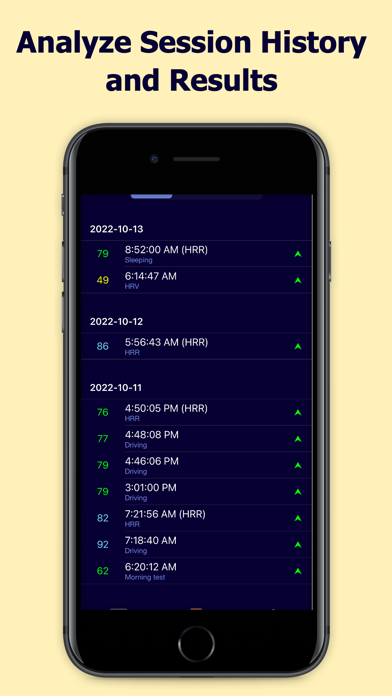 BradBeat HRV Screenshot
