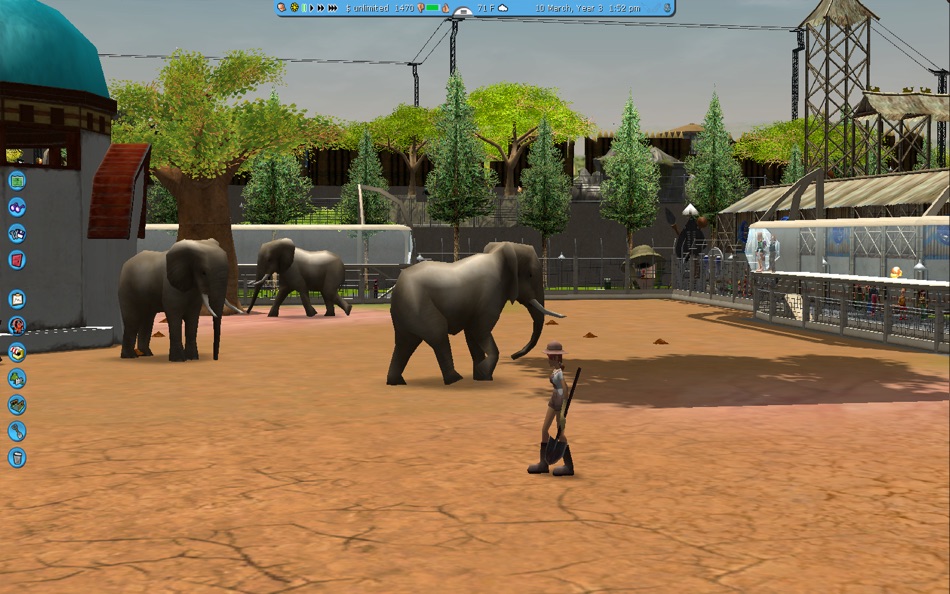 #4. RollerCoaster Tycoon® 3 (macOS) Bởi: Aspyr Media, Inc.