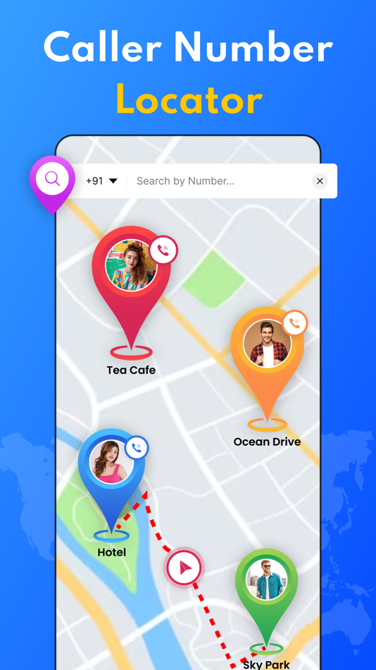 Phone location tracker app - 3.0 - (iOS)
