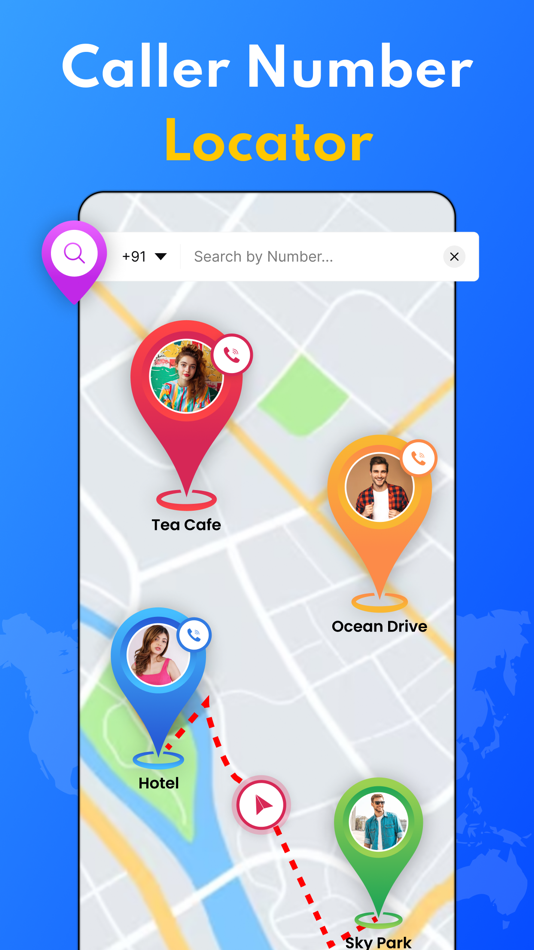 #1. Phone location tracker app (iOS) Podle: Khushal Vasani