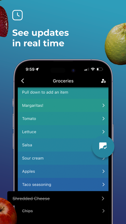 #3. OurList - Shared Shopping List (iOS) 由: DollarUp, LLC