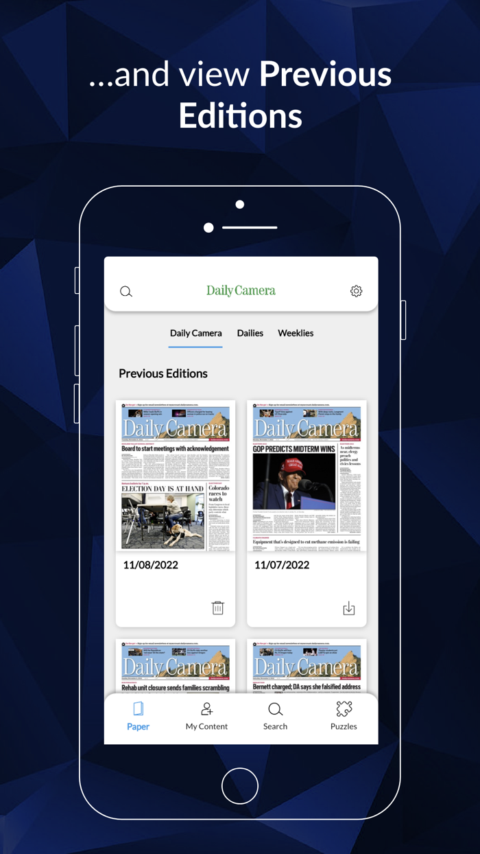 Boulder Daily Camera e-Edition