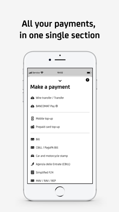 Mobile Banking UniCredit Screenshot