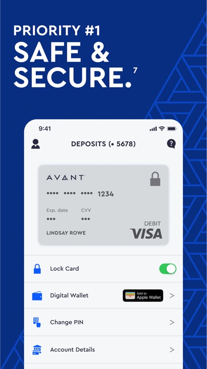 Avant - Mobile Banking¹ screenshot-6