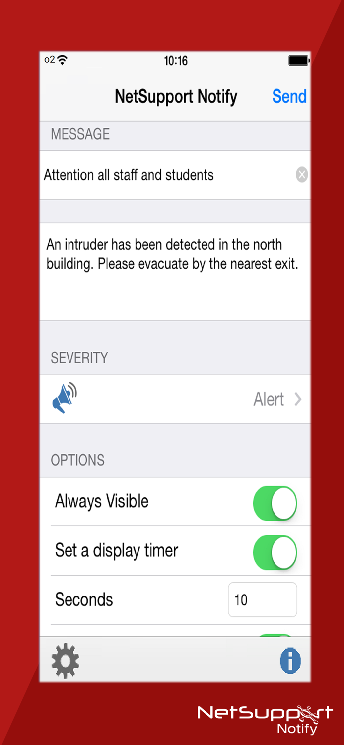 NetSupport Notify Console