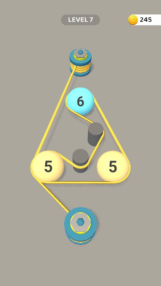 #3. Rope Pop! (iOS) 由: Hemz Studios LLC