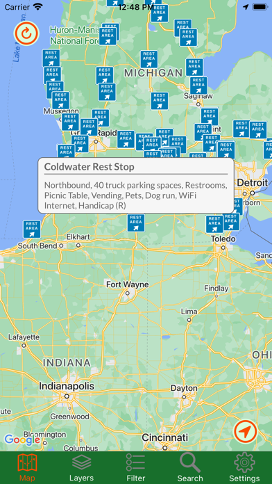 Michigan Traveler Screenshot