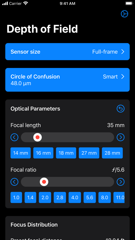 #5. Depth of Field Estimator (macOS) 由: Malte Jan Michael Gurgel