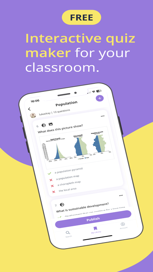 #1. Neeto: Flashcard & Quiz Maker (iOS) 由: TeacherCentric Ltd