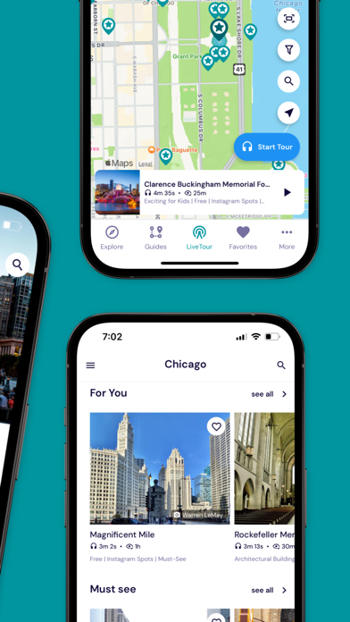 LiveTour Audio Travel Guide Screenshot