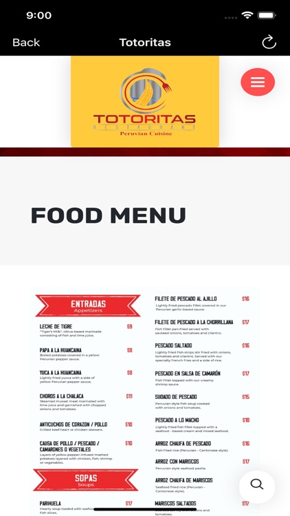 Totoritas Restaurants