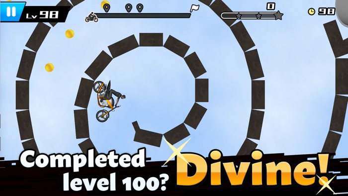 Crazy Bike Racing Level 100