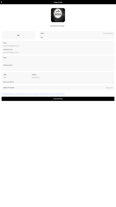 Ápice Transporte Screenshot
