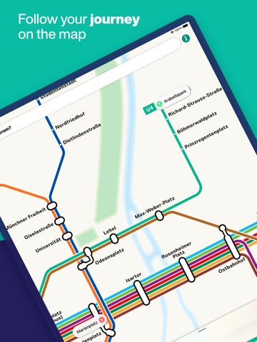 Munich Metro - map & routeのおすすめ画像4