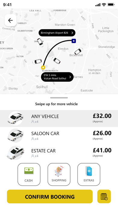 Crown Cars Solihull. Screenshot
