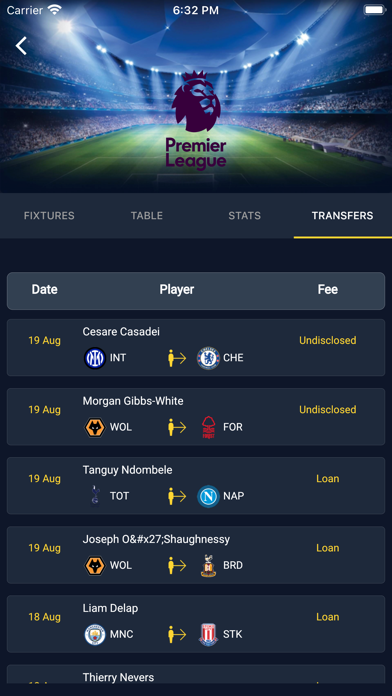 Bingsport - Football Live Screenshot