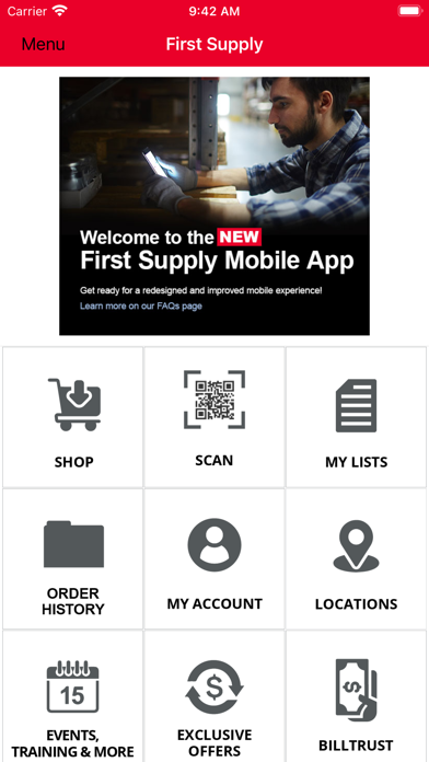 First Supply Screenshot