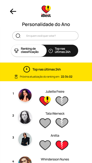 Prêmio iBest Screenshot