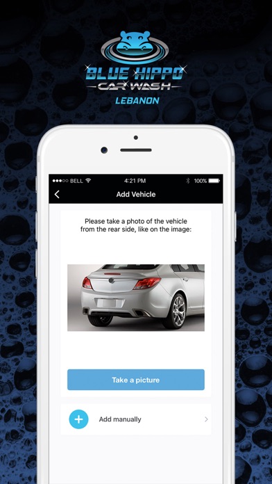 Blue Hippo Express Car Wash Screenshot