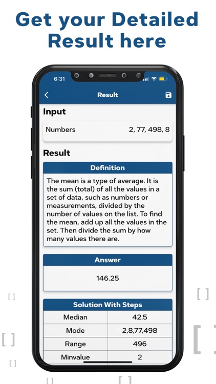 Mean Calculator Average Number