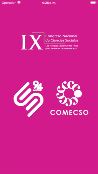 Screenshot 1 of IX Congreso Nacional App