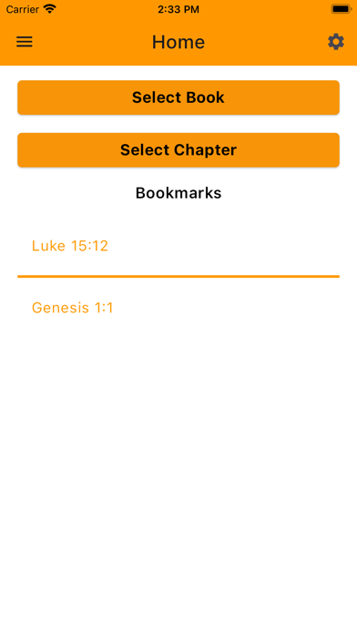 Screenshot #1 pour Interlinear Bible