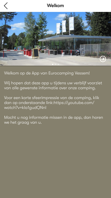 Eurocamping Vessem B.V. Screenshot
