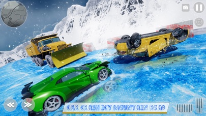 Screenshot #3 pour Car Crash Simulator Snow Race