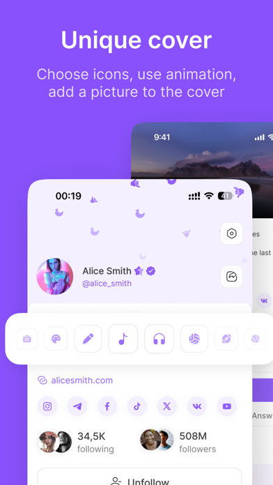 SAYWORDME Anonymous questions Screenshot