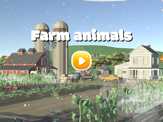 Learn: Farm animalsのおすすめ画像1
