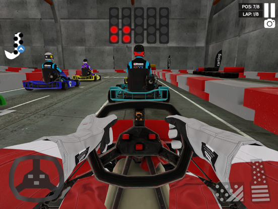 Real Go-Kart Racing Game Sim iPad screenshot 4 - Games app