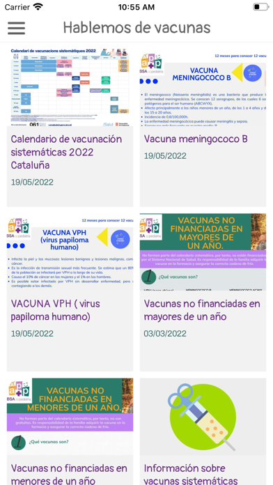 BSA APPediatria ESP Screenshot