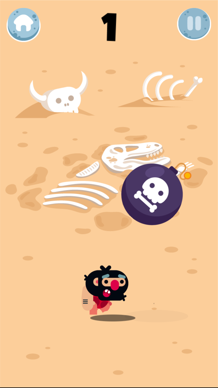 Survive Caveman adventure game