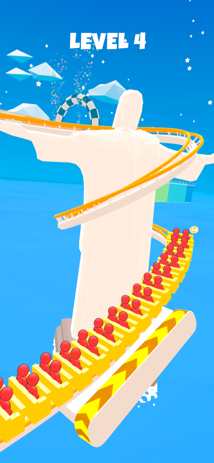 Roller Coaster Run 3D