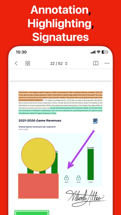 PDF Editor : PDF Reader,Signer screenshot-4