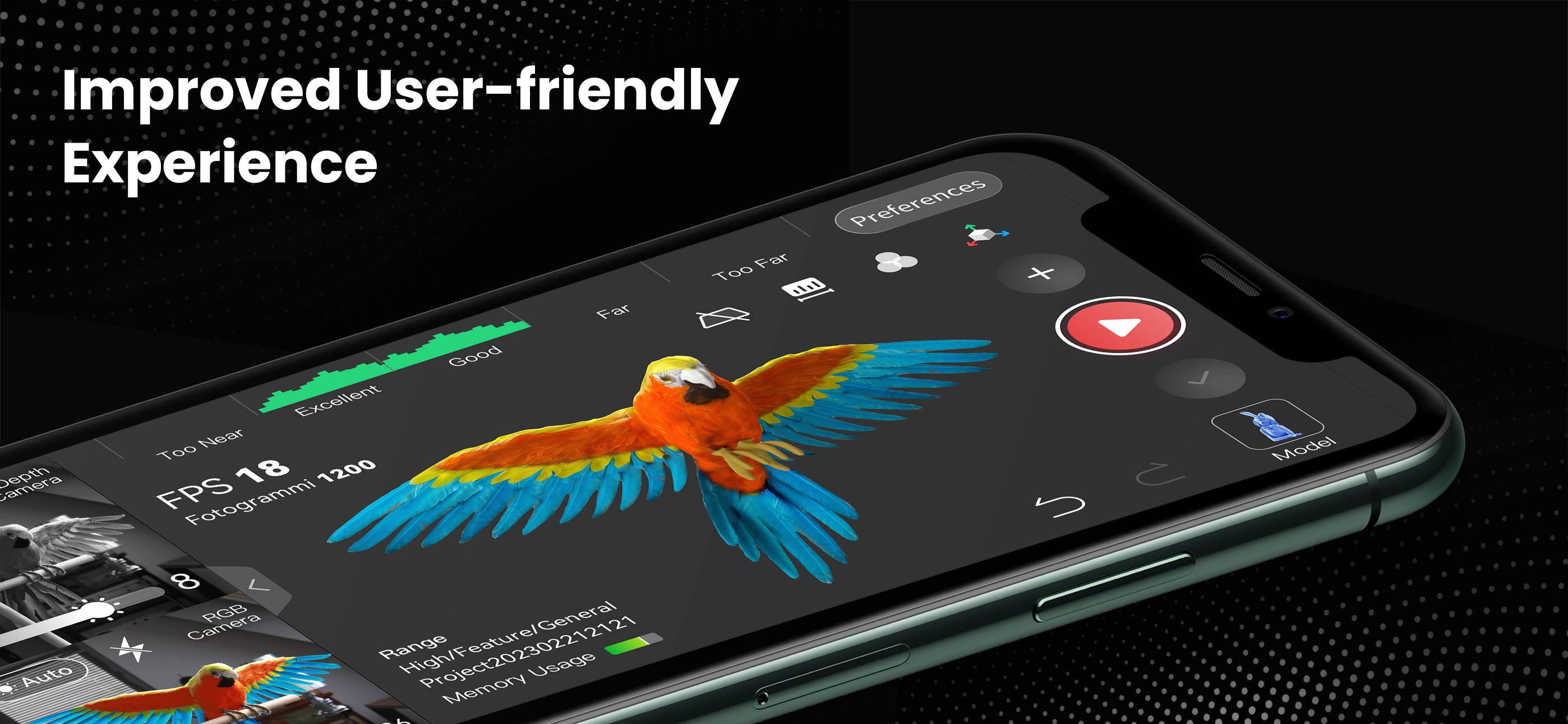 Revo Scan-3D scanner app
