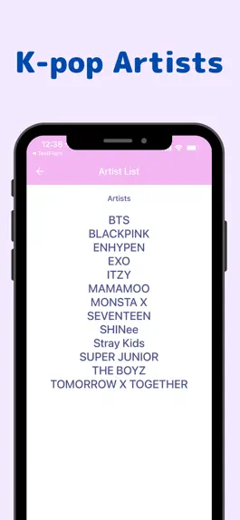 Game screenshot K-pop 16 Type -MBTI- apk