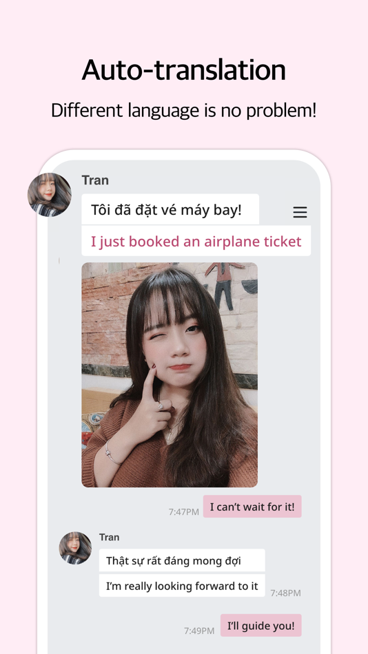 #4. Ahing - Chat with Vietnamese (iOS) 由: 주식회사 레인톡