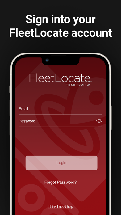 FleetLocate TrailerView Screenshot