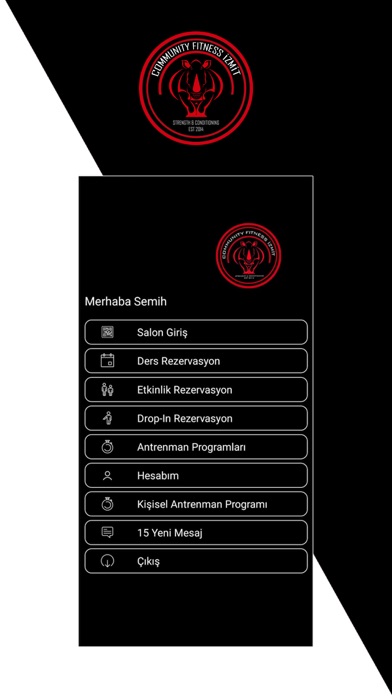 Community Fitness İzmit Screenshot