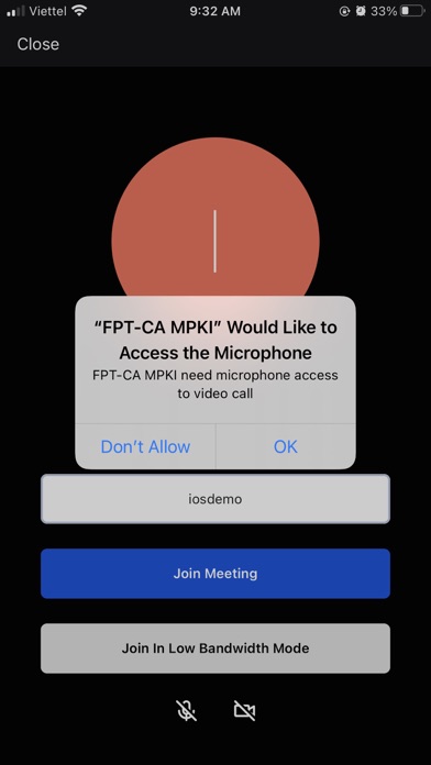 FPT-CA MPKI Screenshot