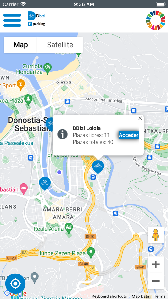 #3. Dbizi Parking (iOS) 由: Intelligent Parking S.L.