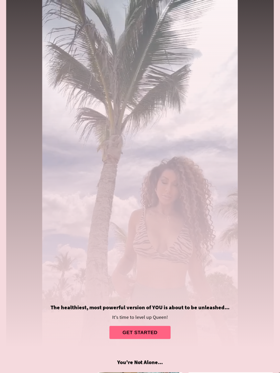 Mia Adora iPad screenshot 1 - Lifestyle app